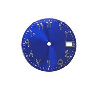 ROUHO Face de Montre Arabe Orientale, Une Plaque Cadran Personnalisée 28.5mm Soleillé Horlogerie pour Seiko NH70/35/36 Movement-B3