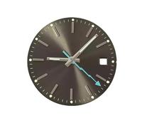 ROUHO Face Montre Soleillé avec Seconde Flèche, Une Plaque Cadran Lumineuse 28.5mm Mod Personnalisé pour Miyota 8215 Movement-D3