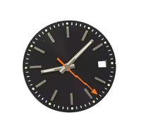 ROUHO Face Montre Soleillé avec Seconde Flèche, Une Plaque Cadran Lumineuse 28.5mm Mod Personnalisé pour Miyota 8215 Movement-D18