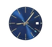 ROUHO Face Montre Soleillé avec Seconde Flèche, Une Plaque Cadran Lumineuse 28.5mm Mod Personnalisé pour Miyota 8215 Movement-D9