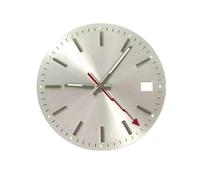 ROUHO Face Montre Soleillé avec Seconde Flèche, Une Plaque Cadran Lumineuse 28.5mm Mod Personnalisé pour Miyota 8215 Movement-D11