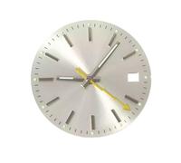 ROUHO Face Montre Soleillé avec Seconde Flèche, Une Plaque Cadran Lumineuse 28.5mm Mod Personnalisé pour Miyota 8215 Movement-D14