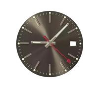 ROUHO Face Montre Soleillé avec Seconde Flèche, Une Plaque Cadran Lumineuse 28.5mm Mod Personnalisé pour Miyota 8215 Movement-D5