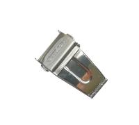 ROUHO Fermoir Acier Inoxydable Boucle Métal Fermoir Déployant 9mm 11mm 13mm 15mm 19mm Argent Remplacement pour Citizen - 13mm