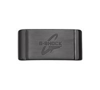 ROUHO Métal Gardien Loops Bracelet Montre, Smart Montre Remplacement Retient Accessoires pour Casio G-Shock 5600 6900 110 GW-9400-Noir 18mm