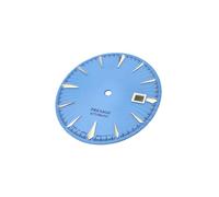 ROUHO Rétro Habillée Montre Pièces Mod - Adapté pour Mouvement Seiko NH35 NH36 NH38, 35mm Grand Cadran Remplacement Modification Kits pour Seiko-Cadrans de Montre B