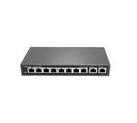 Rouijie Networks RG-ES110D-P Commutateur de Bureau Non géré 8 Ports 100 Mbps avec 2 Ports Uplink