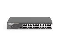 Rouijie Networks RG-ES124GD Commutateur de Bureau Non géré avec boîtier en Acier 24 Ports 10/100/1000 Mbps