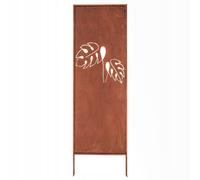 ROUILLE NOBLE PROTECTION VISUELLE JARDIN DÉCORATION 160x50CM DÉCORATIVE MÉTAL...