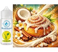 Roulé à la Cannelle - Crème de Noix de Coco Arôme Concentré - Végan - Sasami - 100ml