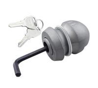 Roule de remorque Hitch à balle, serrure de coupleur de remorque,Connecteur de couplage de verrouillage à balle anti-vol | Tourbeille polyvalente langue antivol, accessoires de sécurité du stockage po