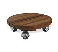 Louis Moulin Roule-Plante Bois Rond 30 cm - Naturel - Origine France Garantie