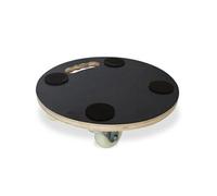 Roule-plantes bois Charges lourdes - rond - 38 cm