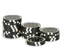 Rouleau 25 jetons Ultimate Poker Chips 100 Noir