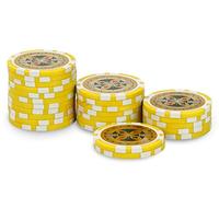 Rouleau 25 jetons Ultimate Poker Chips 1000 Jaune