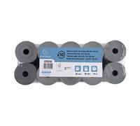 - Rouleau (8 cm x 44 m) - 52 g/m² - 10 rouleau(x) papier thermique simple couche
