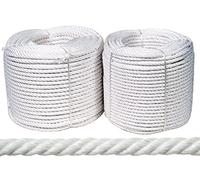 Rouleau À Corde Nylon Mate 10 MM-100 MT Blanc