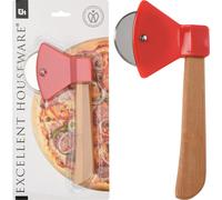 Rouleau À Coupe-Pizza en Forme De Hache Inoxydable 20X11CM