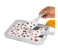 Rouleau À Crème Glacée - Gadget De Cuisine En Acier Inoxydable De Qualité Alimentaire Pour Faire De La Crème Glacée Roulée Maison | Machine À Glace Amusante Et Facile Pour, La Famille