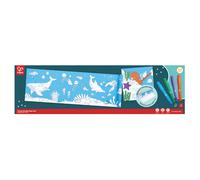 Rouleau a dessin et feutres - ocean