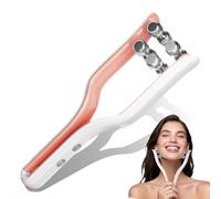 Rouleau à double menton en V - Appareil de massage du visage - 3 modes EMS - Massage du visage - Double menton - Pour adieu aux rides des grands et petits visages