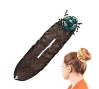 Rouleau à fleurs - Filet flexible antidérapant, outil facile à créer, bigoudis pour coiffer , accessoire pour cheveux longs pour femme, pour cheveux longs de fille, salon came