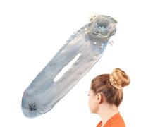 Rouleau à fleurs - Filet flexible antidérapant, outil facile pour créer, pour style rapide, accessoire pour cheveux pour femme pour cheveux longs pour fille | Salon Came