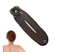 Rouleau à fleurs - Filet flexible antidérapant, outil facile pour créer, pour style rapide, accessoire pour cheveux pour femme pour cheveux longs pour fille | Salon Came