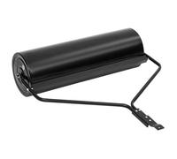 vidaXL Rouleau à gazon 63 L – Noir – Fer durable – Grande capacité