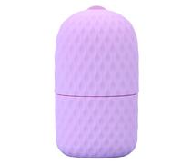 Rouleau à glace, 6,2 x 6,2 x 11,5 cm, réutilisable et portable, moule de refroidissement léger en silicone pour petite amie, fille, amie, épouse, soins de beauté, maison ou voyage
