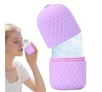 Rouleau à glace de refroidissement - Moule à glace en silicone pour le visage, yeux ergonomiques pour massage et thérapie par le froid pour les gonflements, outil D