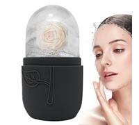 Rouleau à glace pour le visage en silicone pour soulager les gonflements, raffermissement de la peau, modélisation et soins quotidiens de la peau | Outil de beauté rafraîchissant pour la maison et les