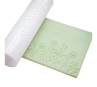 Rouleau à motif d'argile acrylique fait à la main - Outil de bijoux pour styles - Accessoires de texture d'argile douce - Fournitures d'artisanat pour débutants