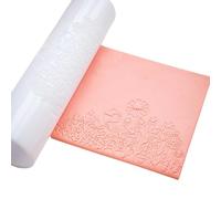 Rouleau à motif d'argile acrylique fait à la main - Outil de bijoux pour styles - Accessoires de texture d'argile douce - Fournitures d'artisanat pour débutants