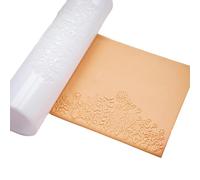 Rouleau à motif d'argile acrylique fait à la main - Outil de bijoux pour styles - Accessoires de texture d'argile douce - Fournitures d'artisanat pour débutants