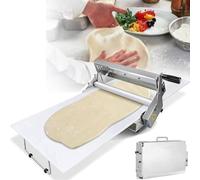 Rouleau à pâte à fondant manuel compact pour croissants, presse à pâtisserie avec capacité de 300 g, idéal pour les boulangers domestiques et professionnels