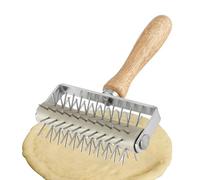 Rouleau à pâte à pâtisserie - Docker à pizza à pointes, outil de poinçonnage de broche de cuisson, accessoire de préparation de pâte, outil de roulement uniforme, machine à pizza anti-ampoules | Aide