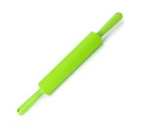 Rouleau à pâte en silicone anti-adhésif de 48,5 cm - Outil de pâtisserie coloré - Rouleau à farine de cuisine en silicone pour la pâtisserie