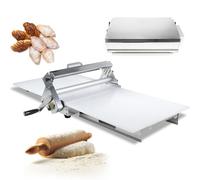 Rouleau à pâte manuel avec épaisseur réglable, parfait pour pizza, croissants et pâtisseries faits maison