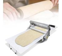 Rouleau à Pâte Manuel, Epaisseur Réglable pour Croissants, Pizza, Pâtes, Rouleau à Pâte Anti-adhésif Pliable
