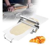 Rouleau à pâte manuel pliable avec épaisseur réglable pour pizza, croissants, pâtisseries et fondants faits maison