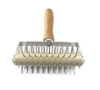 Rouleau à pâte - Moyeu d'aération intégré, trieur de texture de croûte, unité de cuisine portable, construction robuste et résistante à la | Fourniture culinaire pour les pizzerias et les ex