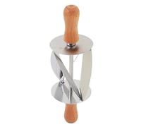 Rouleau à pâte pour croissant, rouleau à pâtisserie français pour la cuisson de la pâte à pizza, rouleau à pâtisserie, coupe-pâte en acier inoxydable, ustensiles de cuisine pour couper la pâte, faire