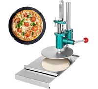 Rouleau à pâte professionnel en acier inoxydable et presse à pizza manuelle pour une pâtisserie parfaite Tortilla Dosa 16 cm Outil de cuisine idéal pour les boulangers à domicile