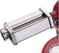 Rouleau à Pâtes pour KitchenAid, Rouleau à Pâtes en Acier Inoxydable pour KitchenAid avec 8 Boutons d'épaisseur Réglables par Gvode
