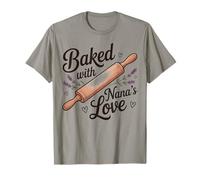 Rouleau à pâtisserie Baked with Nana's Love T-Shirt