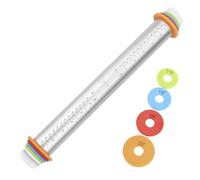 Rouleau à pâtisserie en acier inoxydable avec entretoise