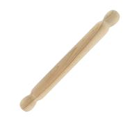 Fackelmann 3154050 Rouleau à pâtisserie en bois monobloc 40 cm, rouleau pâtissier, rouleau à pâtisserie en bois, rouleau de pâtisserie, Bois, 40 cm, Marron