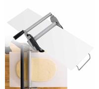 Rouleau à pâtisserie manuel avec épaisseur réglable pour la boulangerie, la pizza et la fabrication de croissants, usage commercial et domestique