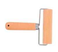 Rouleau à pâtisserie multifonction en bois anti-adhésif avec poignée ergonomique pour tarte, croûtes, biscuits, outil de cuisine